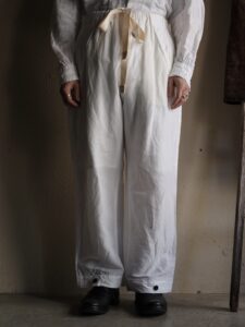 MITTAN リラックスフィットパンツ クリーム色 MITTAN ミッタン 「竹パンツ 」－WEEKENDER SHOP